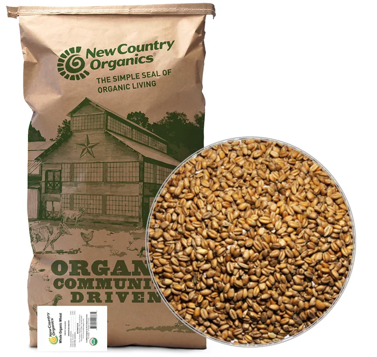 Organic Wheat, Unmilled, 40lbs manufacturer product photo