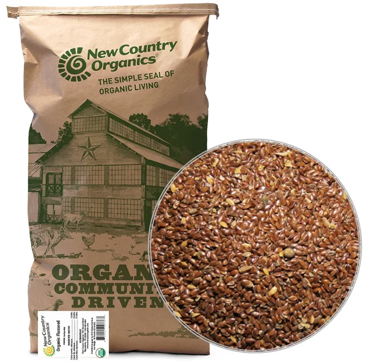 Organic Flaxseed, 40lbs manufacturer product photo