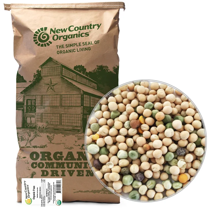 Organic Peas, Unmilled, 40lbs manufacturer product photo