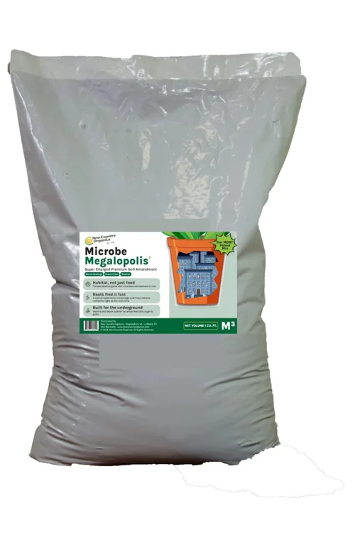 Microbe Megalopolis Super Charged Premium Soil Amendment, 1 cu.ft. manufacturer product photo