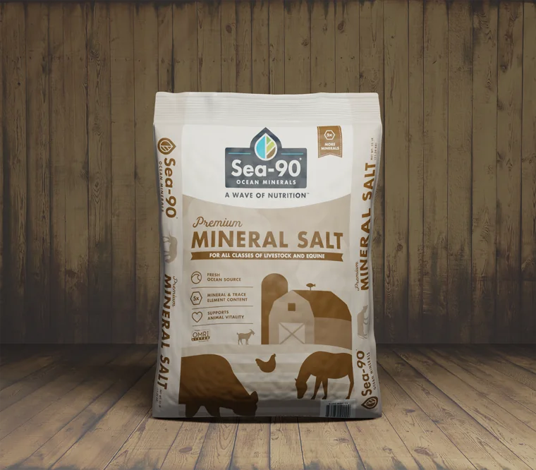Sea-90 Premium Mineral Salt, 25lbs manufacturer product photo