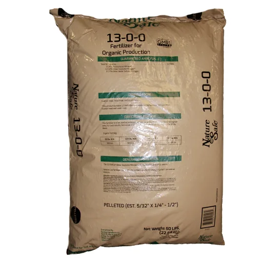 Nature Safe 13-0-0 Fertilizer, 50 LBs manufacturer product photo