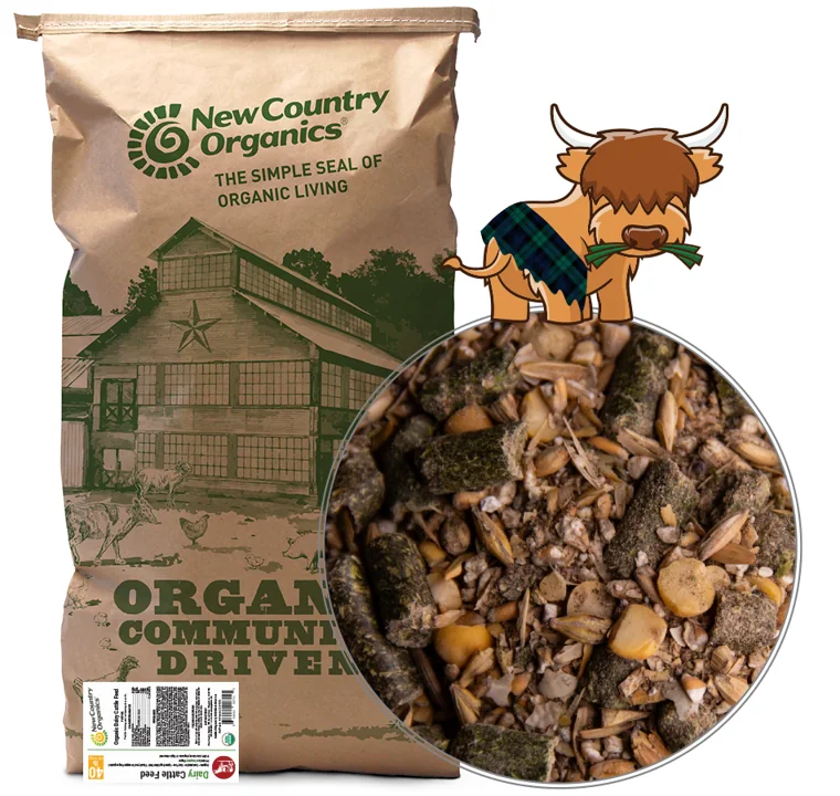 Organic Dairy Cattle Feed, 40lbs manufacturer product photo