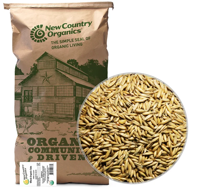 Organic Oats, 40lbs manufacturer product photo