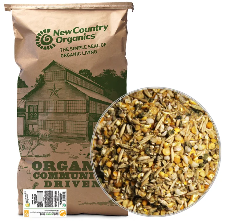 Organic Duck Grower Feed, 40lbs manufacturer product photo