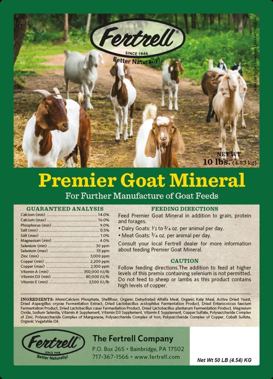 Fertrell Goat Nutribalancer, 50lbs manufacturer product photo