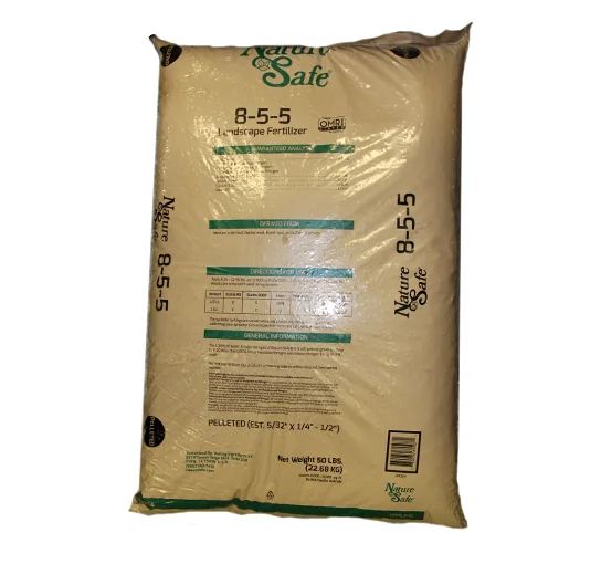 Nature Safe 8-5-5 Fertilizer, 50 LBs manufacturer product photo