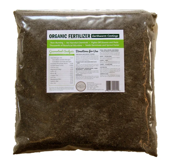 Mountain Gate Organics Earthworm Castings, 5 LBs manufacturer product photo