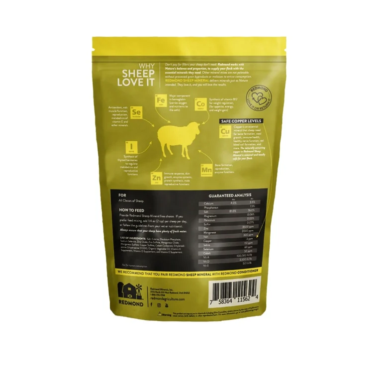 Redmond Sheep Mineral Mix 5 lb manufacturer product photo