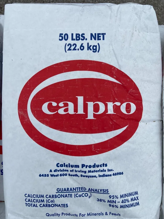 Calcium Carbonate Limestone, 50lbs manufacturer product photo