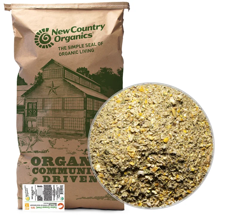Organic Swine Feed - 16%, 40lbs manufacturer product photo