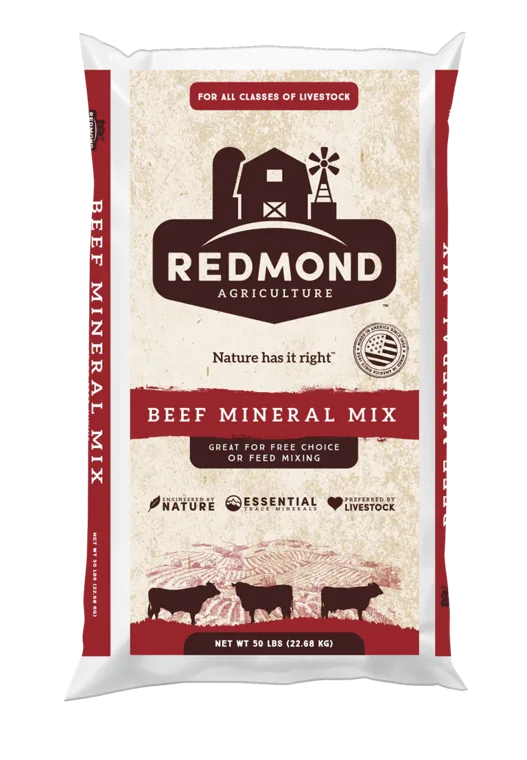 Redmond Beef Mineral Mix, 50lbs manufacturer product photo