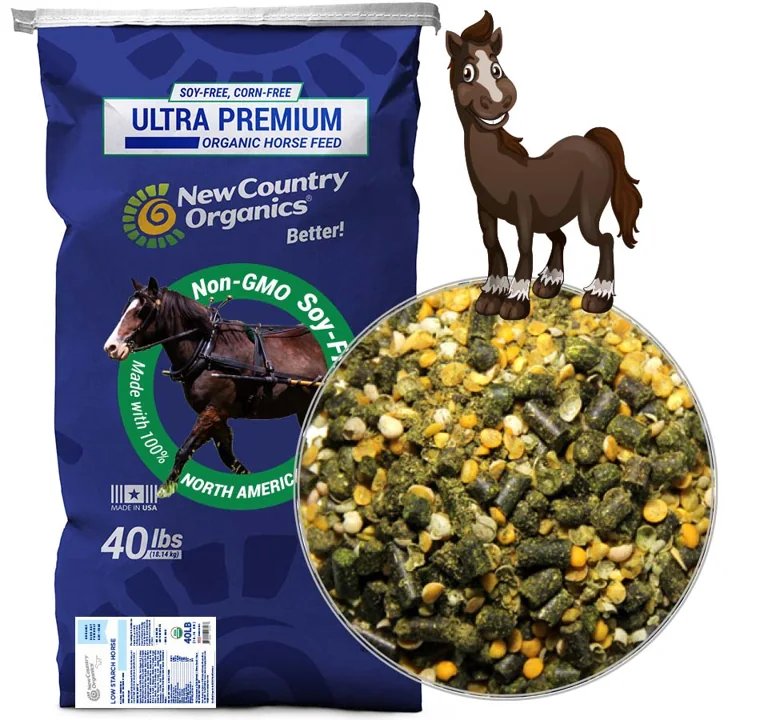 Organic Low Starch Horse Feed, 40lbs manufacturer product photo