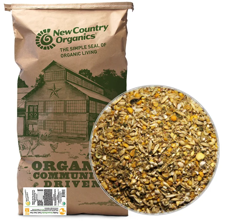 Organic Corn-Free Grower/Broiler Feed, 40lbs manufacturer product photo