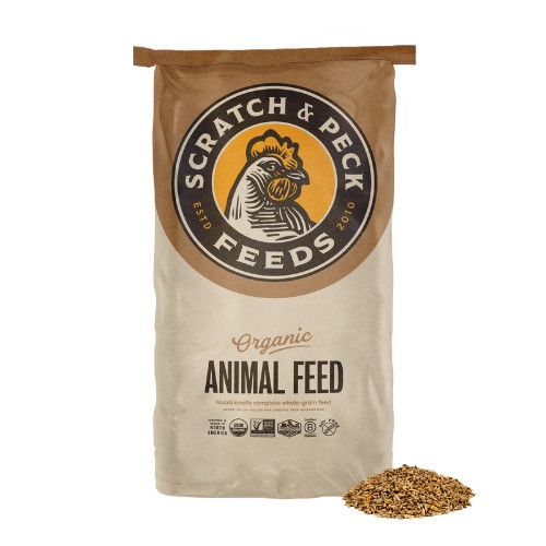 Scratch & Peck 3-Grain Scratch Organic 40 lb package
