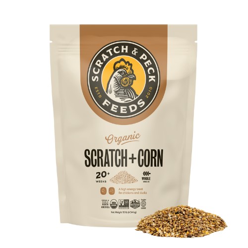 Scratch & Peck Scratch 'n Corn Organic 10 lb package