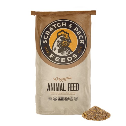 Scratch & Peck Pig Grower Naturally Free Organic 16% 40 lb package
