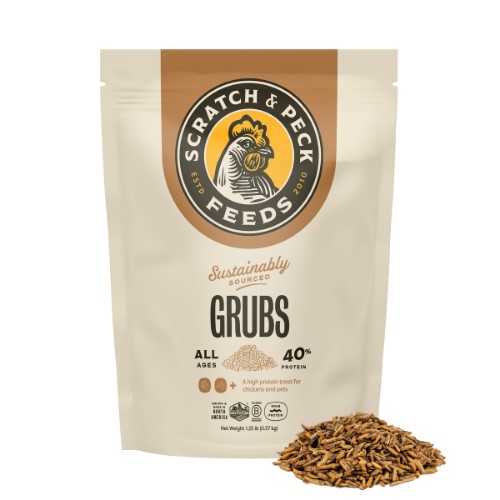 Scratch & Peck Grubs 20 oz package