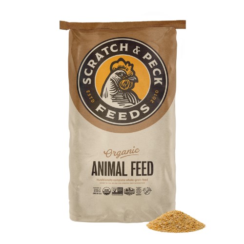 Scratch & Peck Organic Cracked Peas 40 lb package
