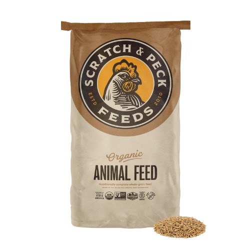 Scratch & Peck Organic Whole Oats 40 lb package