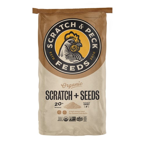 Scratch & Peck Scratch Seeds Organic 40 lb package