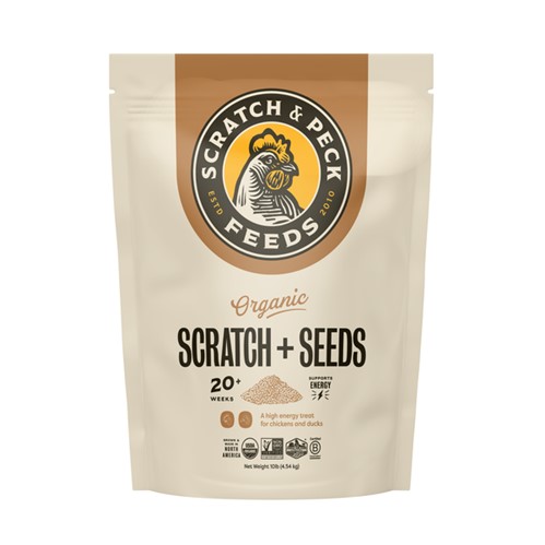 Scratch & Peck Scratch Seeds Organic 10 lb package