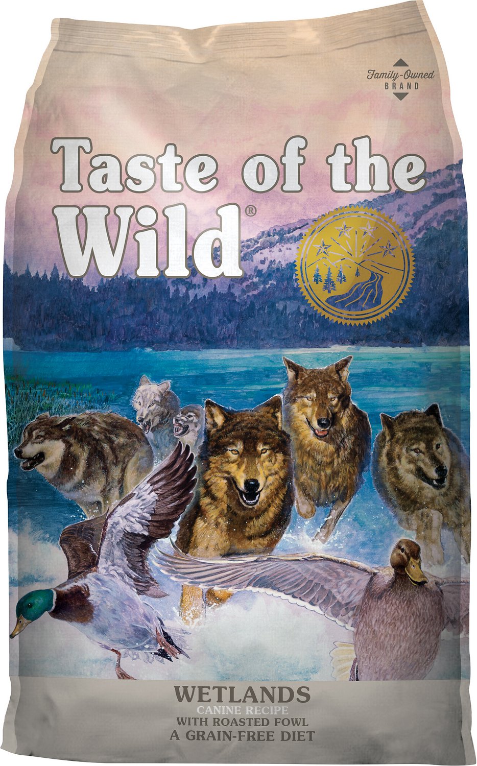 Taste of the Wild Wetlands Canine Recipe with Roasted Fowl 28 lb package