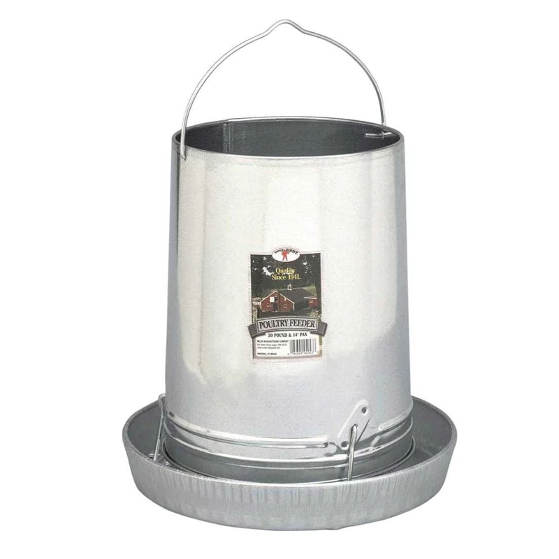 Little Giant Hanging Poultry Feeder — 30 lb capacity product
