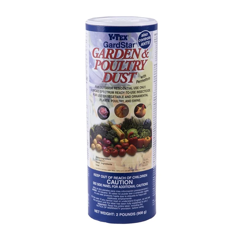 Y-Tex GardStar Garden & Poultry Dust — 2 lb shaker product