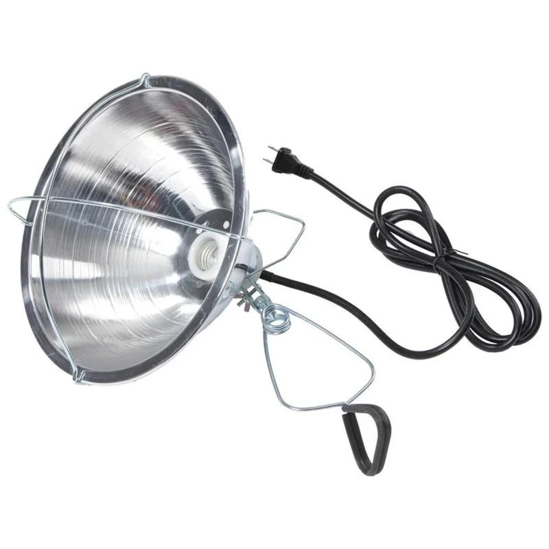 Little Giant Brooder Reflector Lamp with Clamp — 10.5-inch reflector; 6-foot cord product