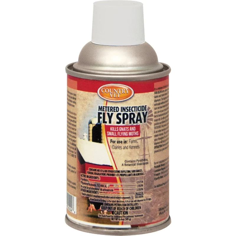 Country Vet Metered Insecticide Fly Spray Refill — 6.4 oz product
