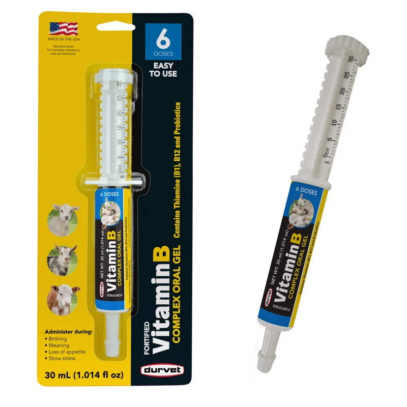 Durvet Vitamin B Complex Oral Gel — 30 mL product