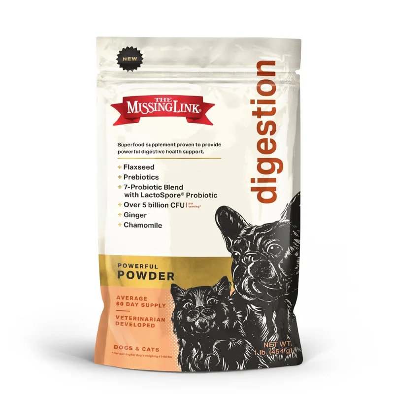The Missing Link Digestion Supplement Powder for Dogs & Cats — 1 lb product