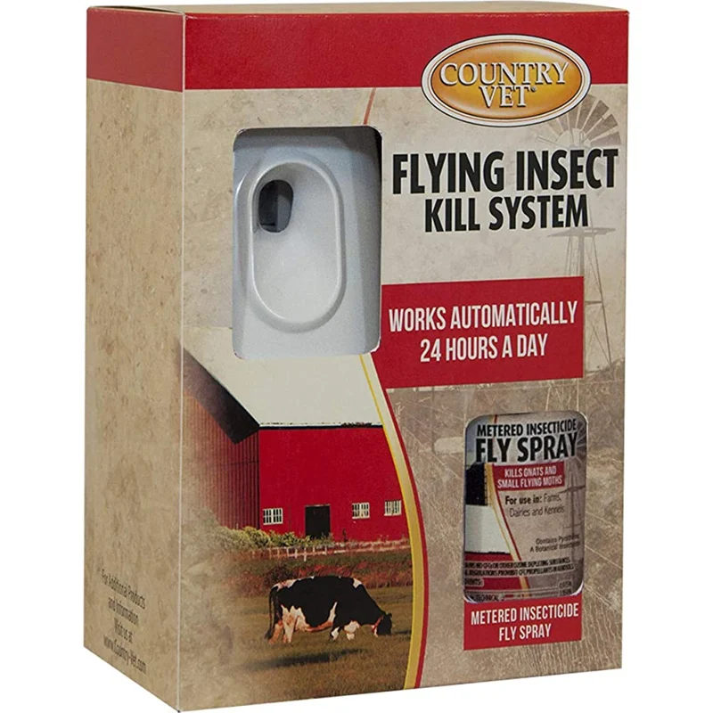 Country Vet Automatic Flying Insect Control Kit — Dispenser kit product