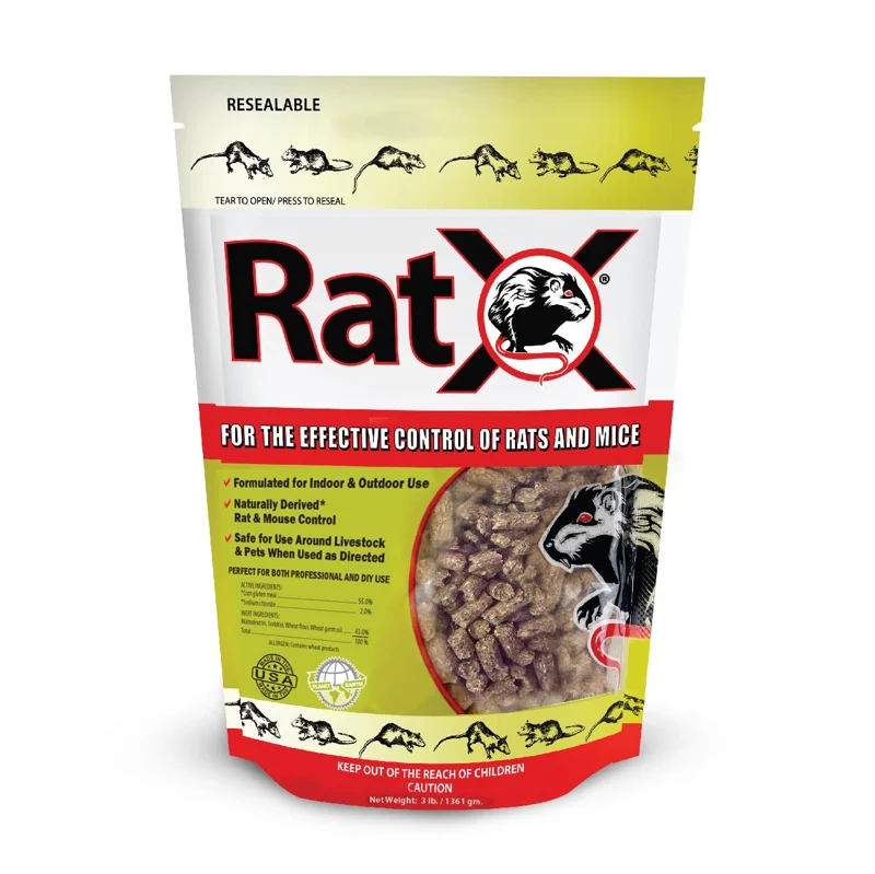 EcoClear RatX Rodent Control Pellets — 3 lb product
