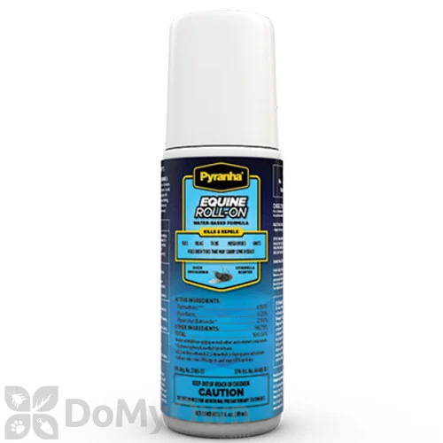 Pyranha Equine Roll-On Fly Repellent — 3 oz product