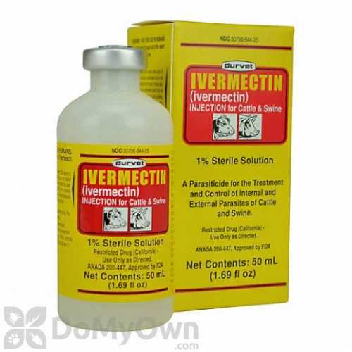 Durvet Ivermectin Injection 1% — 50 ml product