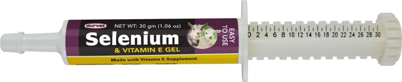 Durvet Lamb & Kid Selenium and Vitamin E Gel — 30 g tube product