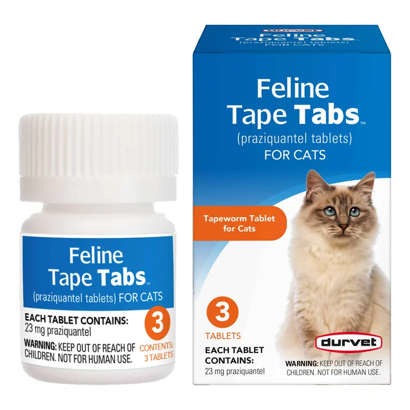 Durvet Feline Tape Tabs — 3 tablets product