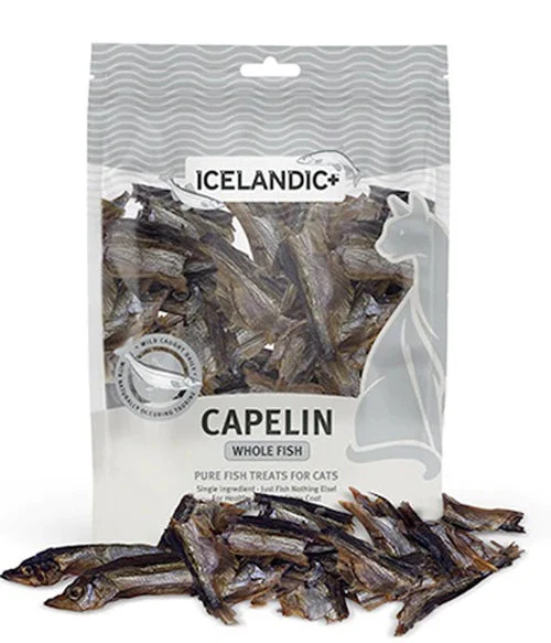 Icelandic+ Capelin Whole Fish & Pieces Cat Treats — 1.5 oz product