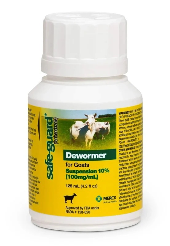 Merck Animal Health Safe-Guard Goat Dewormer — 125 mL product