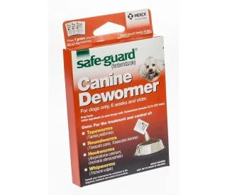 Merck Animal Health Safe-Guard Canine Dewormer, 1 g — 1 g packets product