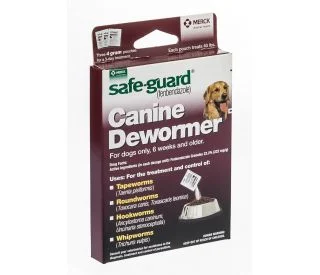 Merck Animal Health Safe-Guard Canine Dewormer, 4 g — 4 g packets product