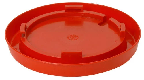Little Giant Poultry Waterer Base — Red — 1 gallon; base only product